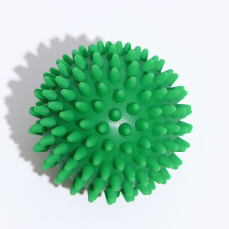 Toy "Massage ball" No. 2, 7.7 cm, green-1