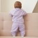 Children's costume (sweatshirt, trousers) minku lilac color, height 80-86