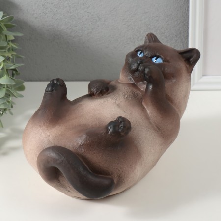 Figure "Cat Men" 13.5 x 16 x 24 cm.-4