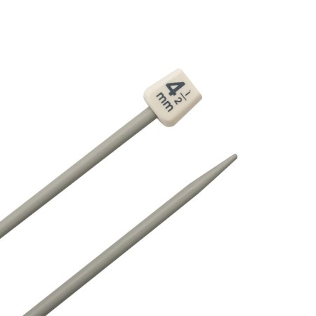 Knitting needles straight, aluminum, 4.50 mm/35cm, 2 pcs-2