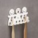 Holder for dental brushes on suction cups, design mix