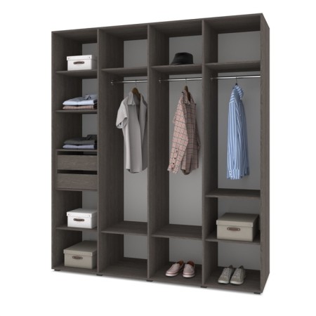 A set of two drawers Stone, 476x500x361 Ancor Dark-5