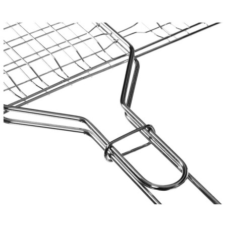Ground Grill Universal Maclay, 30x40 cm, chrome steel, for barbecue-8