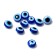 Bead "Eye" d = 6 mm (set 10 pcs.), Blue color
