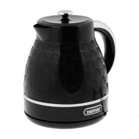Electric kettle zelmer zk7640, plastic, 1.7 l, 2200 watts, black