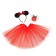 Carnival set "The most beautiful" rim with ears, skirt, thermonacleka