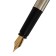 Gift feathers in the leatherette case, hull silver with gold