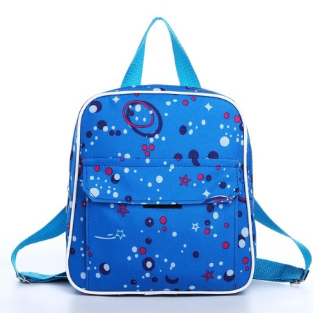 Baby backpack on lightning, blue color-4