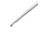Knitting hook, aluminum, 2 mm/14 cm