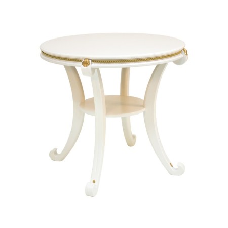 Gloria Gloria table, 740x740x650, dairy oak