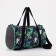 Sports bag with lightning, long belt, gray/green color