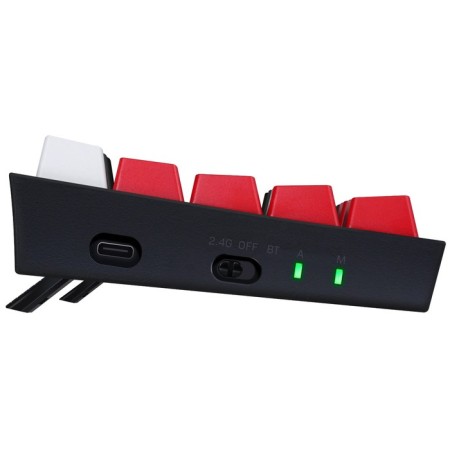 Keyboard Redragon Castor Pro 3, game, wireless, mechanical, sub -, 68 cells, USB, black-6