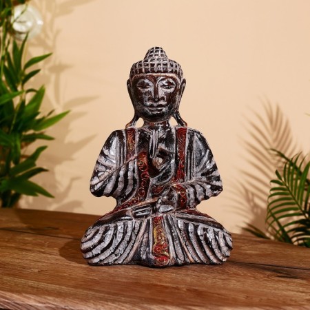 Souvenir "Buddha" Albezia 30 cm-1