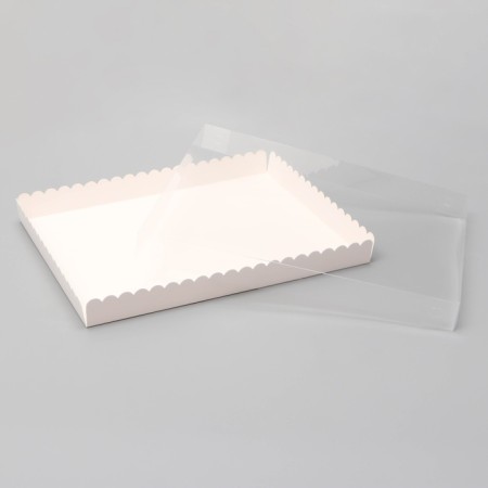 Boiler for cookies 23.5 x 30 x 3 cm, white-3