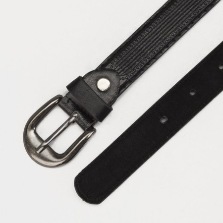 Building belt, width 2 cm, screw, buckle metal, black color-2