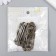 Frame archival metal bronze 2x6.2 cm
