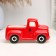 Kashpo "Truck" red, 14x8x7.5cm