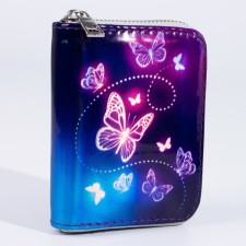 Wallet with a holographic effect 