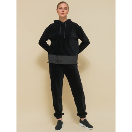 Female hoodies, size 42, black color-6