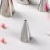 Set of confectionery share, 10 items: nozzles 6 pcs, adapter with a cap, 2 adapters, clamp for a bag
