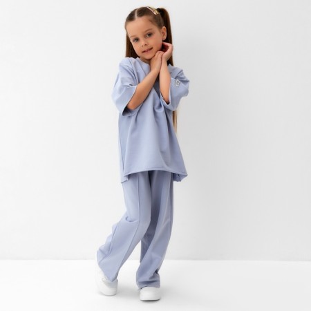 Children's T -shirt KAFTAN, p. 32 (110 - 116 cm), gray-4