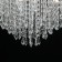 Ellegia chandelier, size 74x100x74 cm, 40W 8xg9 IP 20