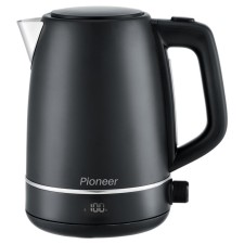 Electric kettle Pioneer KE568M, Metal, 1.7 l, 2200 watts, black