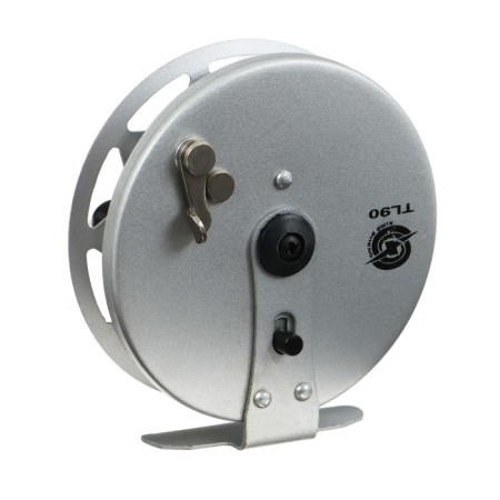 Inertial coil, metal, diameter 9 cm, gray color, tl90-6