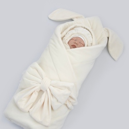 Set for discharge Winter Kinderlitto "Rabbit", 6 items, height 56-62 cm, color milk-5