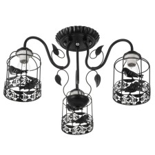 Chandelier 669622/3 E27 40W Black 59x59x33 cm Bayerlux