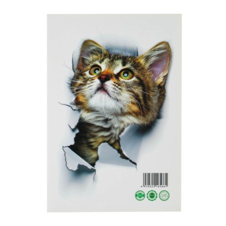 Stick 3D Interior cat 25*17cm-1