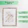 Photo frame Plastic "Mira" 30x40 cm, 642643-15 (plastic screen)