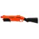 Blaster "shotgun" shoots soft bullets, color mix