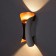 Facade lamp "Elegant", FSD-090, 6 W, 3000K, IP65, 220 V, metal, white and golden