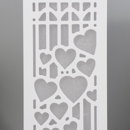 Nightlight "Romance" LED from batteries 3HAAA USB white 10x10x23cm Risalux-3