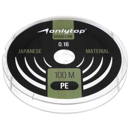 Onlytop Universal X4 cord, diameter 0.16 mm, test 10.3 kg, 100 m, dark green-3