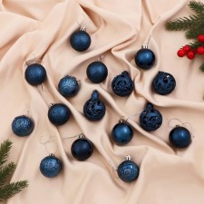 Set of balls plastic D-4 cm, 16 pcs 
