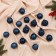 Set of balls plastic D-4 cm, 16 pcs "Trilate" blue
