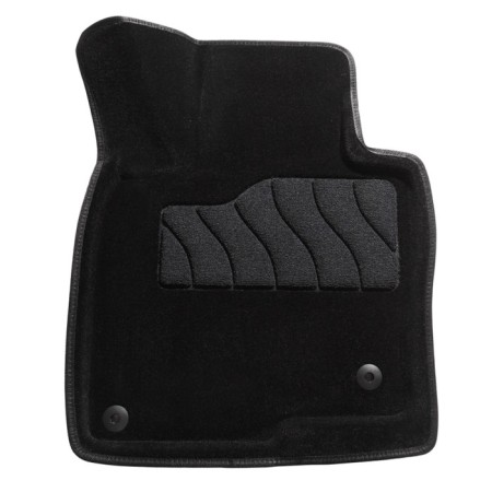 3D mats for Mazda CX5 II, 2017-n, black, set-1