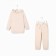 Kids (hoodies, trousers) casual collection kids beige color, height 128