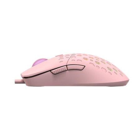 Mouse XTRIKE ME GM-209P, game, wired, backlight, 8000 dpi, USB, 1.5 m, pink-4