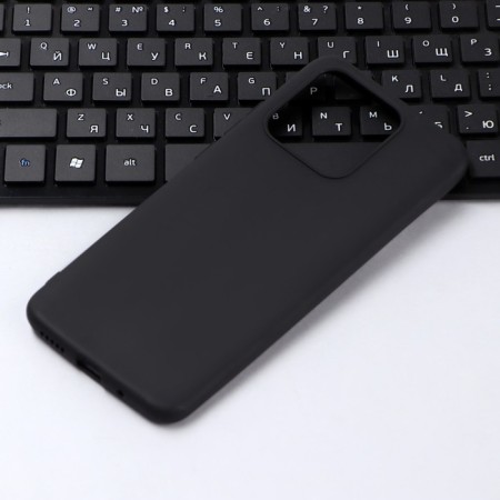 Innovation cover, for Xiaomi Redmi 10c, silicone, matte, black-2
