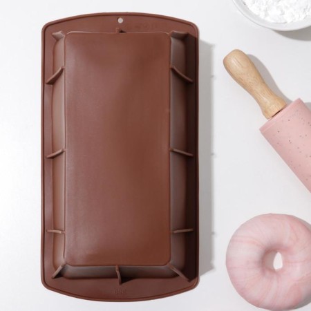 Baking uniform "Bread", silicone, 25.5 × 13 × 6.5 cm, color mix-2