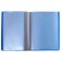 Folder with 10 A4, 500 μm inserts, calligrata, pocket on the spine, blueberry