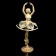 Souvenir "Ballerina", 5 × 5.5 × 11 cm, with crystals