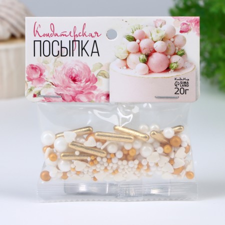 Confectionery sprinkling "popcorn with caramel", 20 g-1