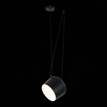 Suspension EVOLUCE. Sle120643-01. TRIESTE. 1x40 W, E27, 24.3x24.3x21 cm, black color-1