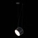 Suspension EVOLUCE. Sle120643-01. TRIESTE. 1x40 W, E27, 24.3x24.3x21 cm, black color