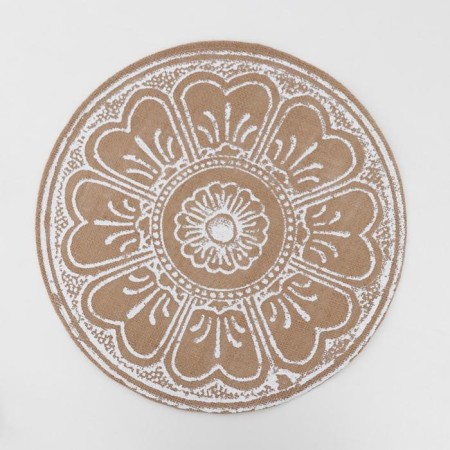 Serving napkin on the table "Indi Flower", D = 38 cm-1