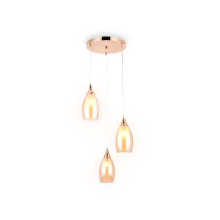 Suspended Ambrella Light, Traditional, TR3549, 3HE14, Color Gold